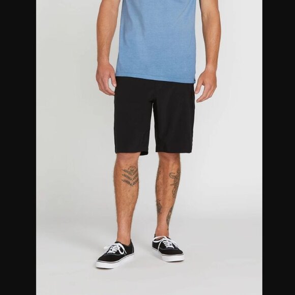 Volcom Big Boys‎ Kerosene Hybrid Shorts Black 28 - Picture 1 of 5